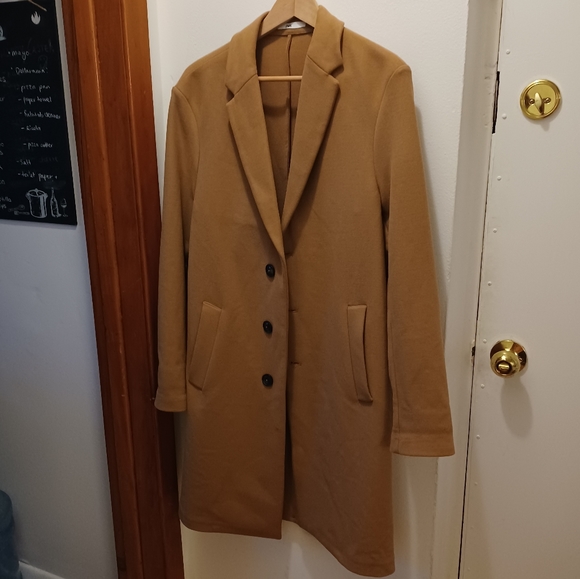 SOLD on Vinted 🆕️ NWT Zara Camel 4 Way Stretch Relaxed Fit Coat - Picture 8 of 16